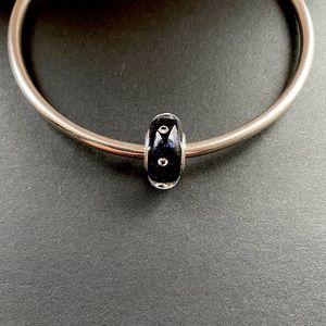 Pandora Murano Glass Midnight Effervescence charm style 791627CZ